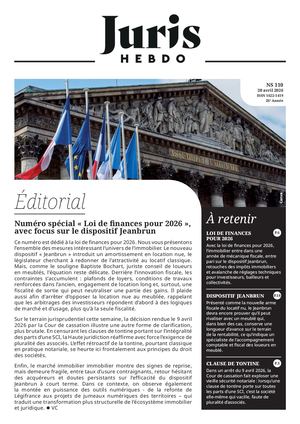 Juris Hebdo Ns110