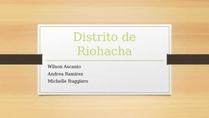 Distrito De Riohacha