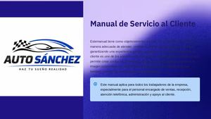 Manual De Servicio Al Cliente Pdf