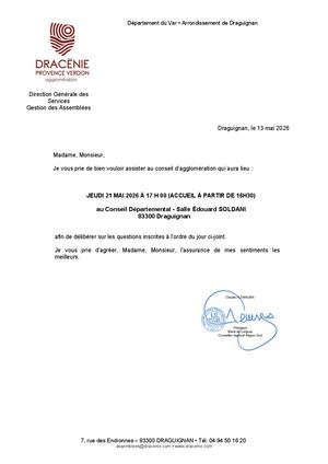 Conseil du 21 05 2026