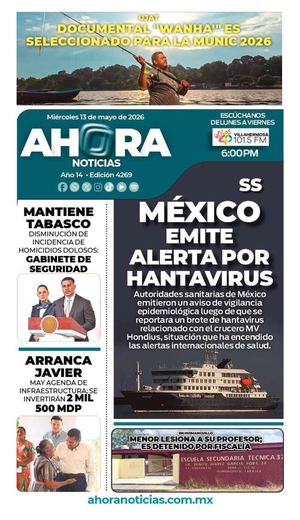 MIÉRCOLES 13 DE MAYO DE 2026