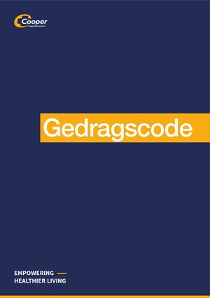 Code De Conduite Nl