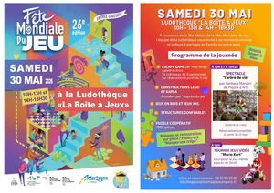 Flyer Fête Du Jeu 2026