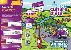 Dépliant Culture Été 2026