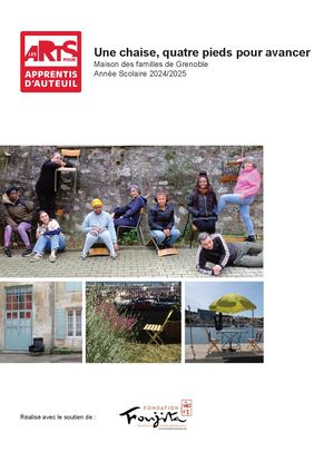 Livret 1 Chaise 4 pieds pour avancer... 2024-2025