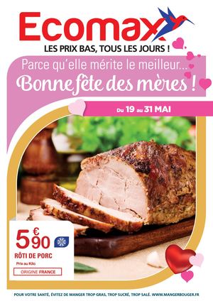 Catalogue Ecomax du 19 au 31 mai 2026