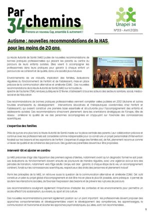 Newsletter n°23 - Avril 2026