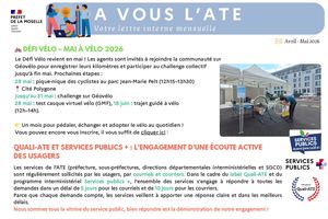 Lettre Interne Avril Mai 2026