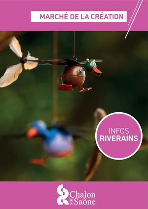 INFOS RIVERAINS - MARCHE DE LA CREATION