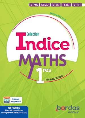 Indice 1re Voie Technologique (extrait)