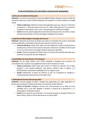 Plan Web Mascoshop