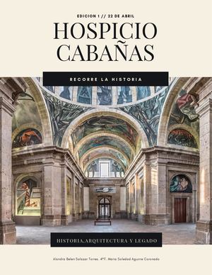 Hospicio Cabañas Trabajo De Revista