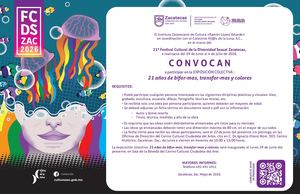 Convocatoria Exposición Colectiva "21 años de bifor-mas, transfor-mas y colores"