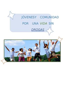 Jóvenes y Comunidad por una Vida sin Drogas