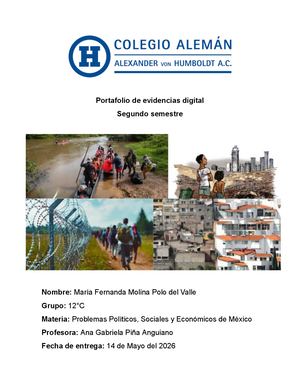 María Fernanda Molina Polo Del Valle Lista De Cotejo Psem Docx