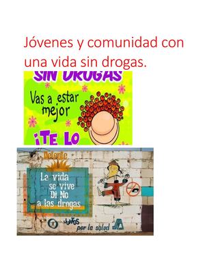 1 Jóvenes Y Comunidad Con Una Vida Sin Drogas Docx Crrisam