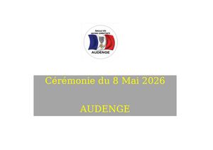 8 Mai 2026 Audenge