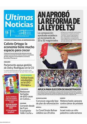 2026 05 13 Diario Ultimas Noticias Ve