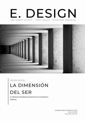 E Design La Dimensión Del Ser