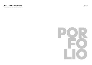MALLADA ANTONELLA - PORTFOLIO