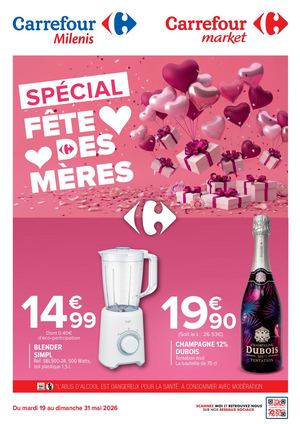 CATALOGUE PROMO CARREFOUR MILENIS/CARREFOUR MARKET GUADELOUPE SPECIAL FÊTE DES MÈRES MAI 2026