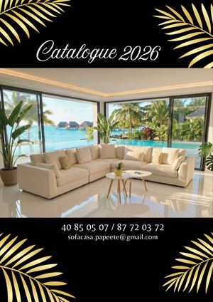 Catalogue Sofa Casa 2026
