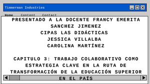 Capitulio 3 Trabajo Colaborativo Como Estrategia Clave En La Ruta De Transformación De La Educación Superior En El País