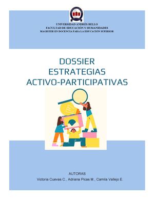 Dossier Estrategias Activo Participativas