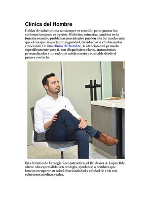 Clínica Del Hombre