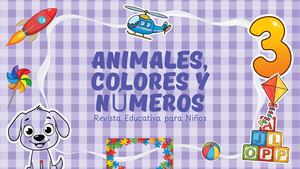 Animales, Colores Y Números Revista Educativa Infantil