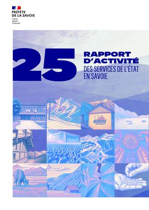 2025 Rapport d’activité des services de l’État en Savoie