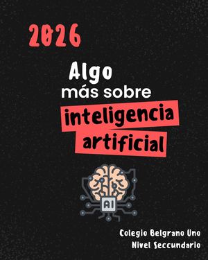 2026 Inteligencia Artificial Docentes Nivel Secundario Bu