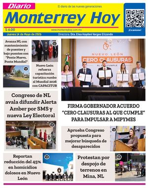 Monterrey Hoy 14 De Mayo 2026