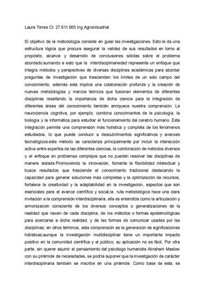 Metodología 4 Cuartillas