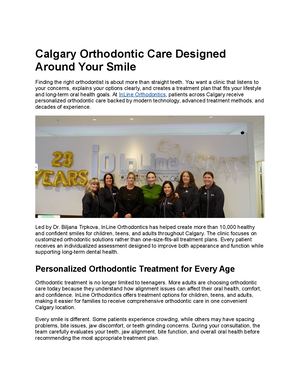 Calgary Orthodontic Care Designed Around Your Smile