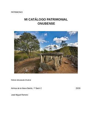 Mi Catálogo Patrimonial Onubense