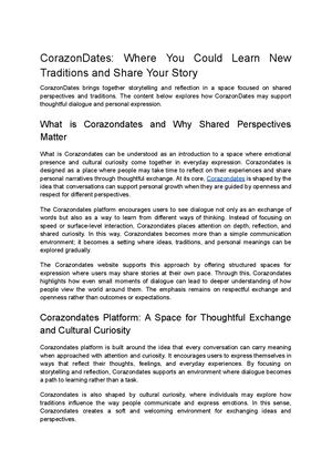 Corazondates: Learn Traditions & Share Your Story