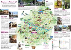 Carte Grand Site Occitanie - Deux Rives