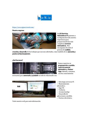 JGJ Servicios Informáticos IT | Servicios informáticos en Barcelona