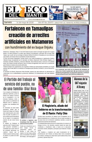 Jueves 14 de mayo de 2026