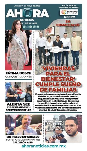 JUEVES 14 DE MAYO DE 2026