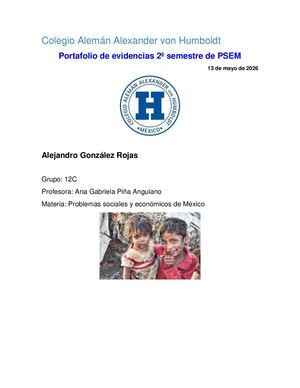 Alejandro González Rojas Lista De Cotejo Psem