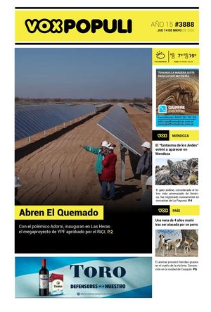Tapa Vox Jueves 14 05 2026