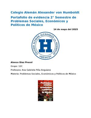 Portafolio De Evidencia 2 Semestre