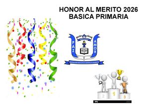 Cuadro De Honor 2026 Basica Primaria Primer Periodo