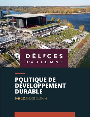 Politique de développement durable 2026-2028