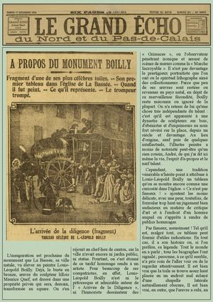 Léon Bocquet : À propos du monument BOILLY