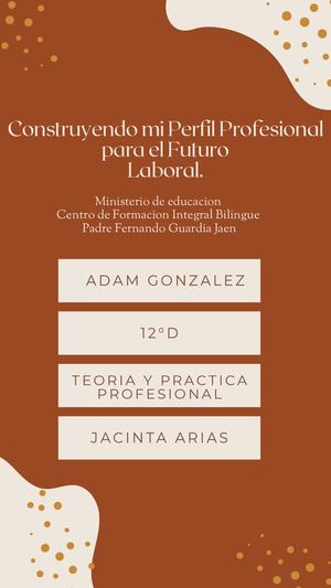 Revista Digital , Perfil Profesional