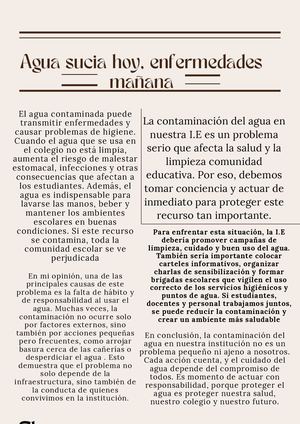 Articulo de opinion. Castillo y Valderrama