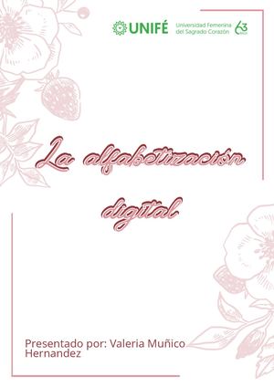 La Alfabetización Digital